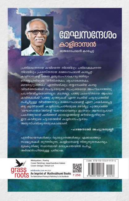 Meghasandesham Back Cover