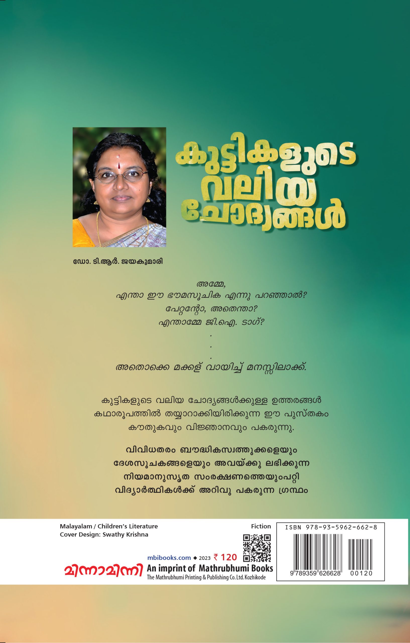 Kuttikalude Valiyachodhyangal Back Cover Book_KUTTIKALUDE VALIYA CHODYANGAL