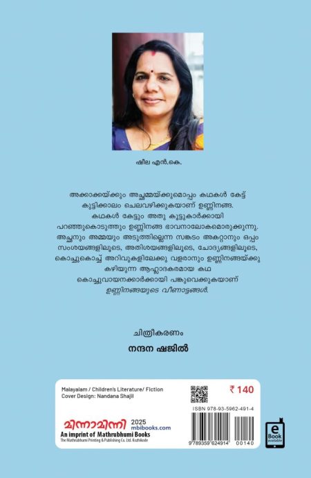 Book_UNNINANGAYUDE VEENATTANGAL
